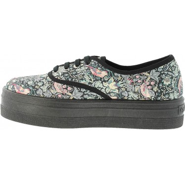 Chaussures de sport Victoria 109229 pour femme, imprimé Liberty anglais NEGRO