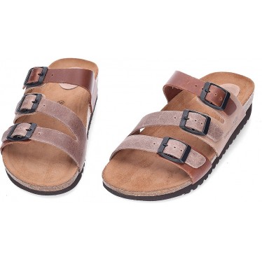 SANDALES INTERBIOS 7213MM MARRON