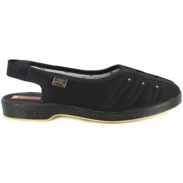 Sandale auto-adhésive Doctor Cutillas 449 pour femme NEGRO
