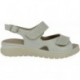 Sandales auto-adhésives pour femmes Doctor Cutillas 76020 BLANCO