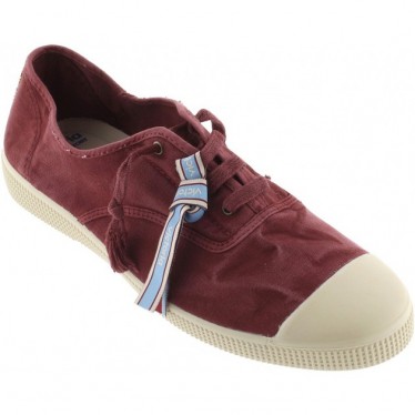 Chaussures de sport pour femme Victoria 1661102 en toile vieillie BURDEOS