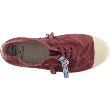 Chaussures de sport pour femme Victoria 1661102 en toile vieillie BURDEOS