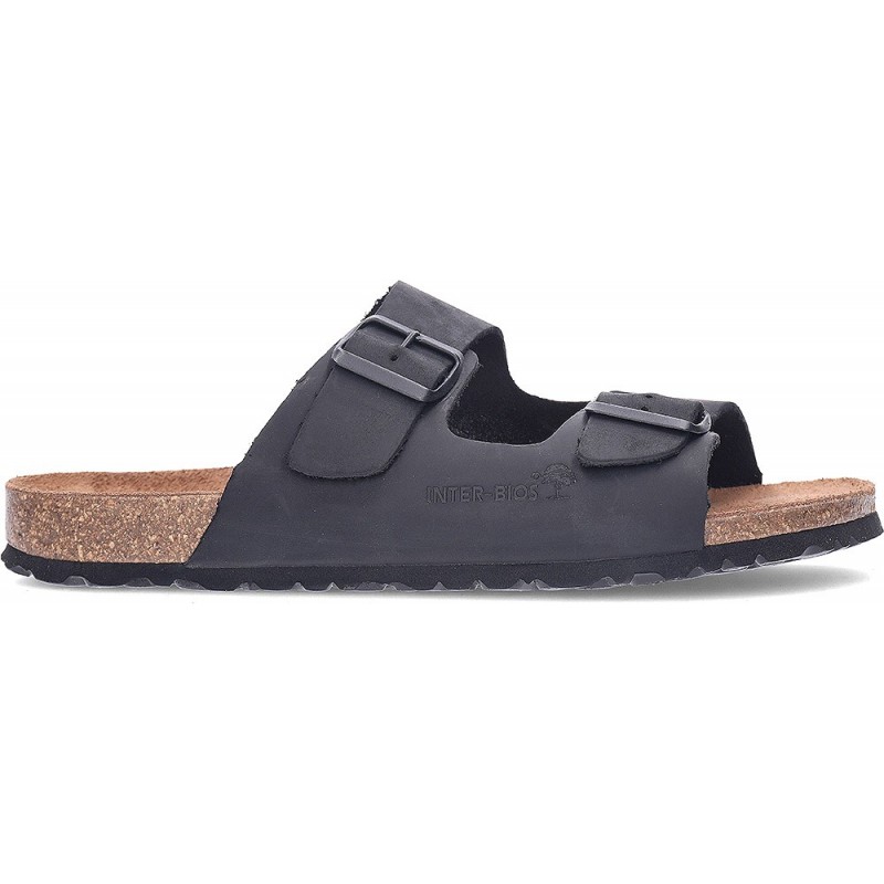 SANDALE CONFORTABLE INTERBIOS 9560 NEGRO