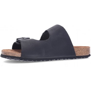 SANDALE CONFORTABLE INTERBIOS 9560 NEGRO