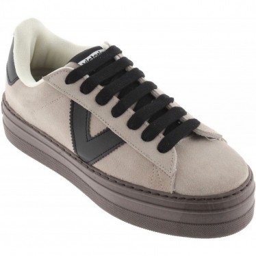 Baskets Victoria 1092171 Barcelona en daim pour femme BEIGE