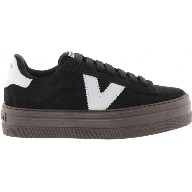 Baskets Victoria 1092171 Barcelona en daim pour femme NEGRO Baskets Victoria 1092171 Barcelona en daim pour femme NEGRO