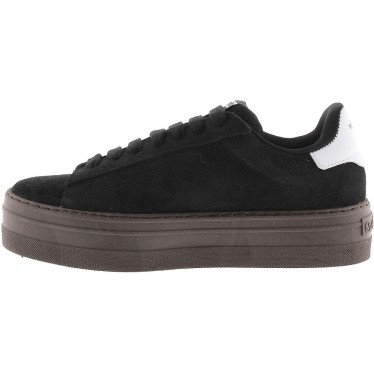 Baskets Victoria 1092171 Barcelona en daim pour femme NEGRO