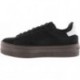 Baskets Victoria 1092171 Barcelona en daim pour femme NEGRO