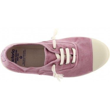 Chaussures de sport Victoria 1661101 en toile anglaise pour femme ROSADO