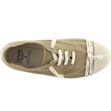Chaussures de sport unisexes Victoria 1661100 en toile teintée anglaise LAUREL