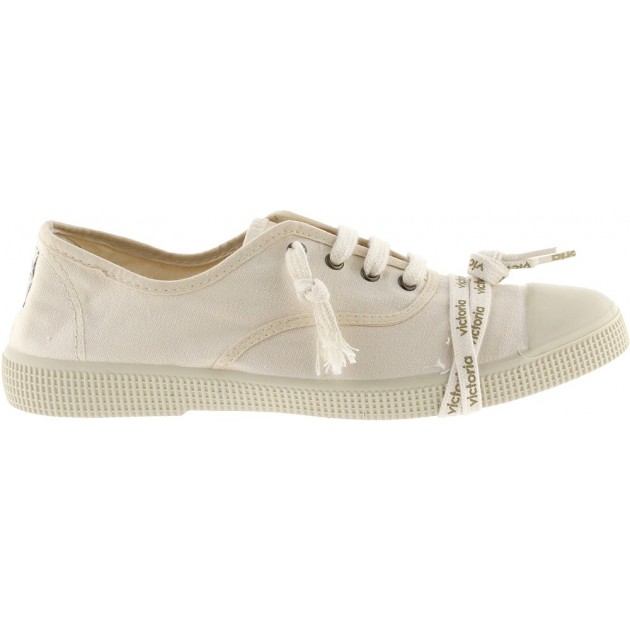 Chaussures de sport unisexes Victoria 1661100 en toile teintée anglaise COTTON Chaussures de sport unisexes Victoria 1661100 en toile teintée anglaise COTTON
