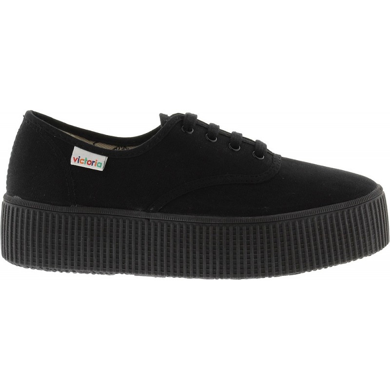 Chaussures de sport pour femme Victoria 1116101 avec double toile NEGRO