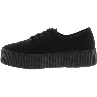 Chaussures de sport pour femme Victoria 1116101 avec double toile NEGRO
