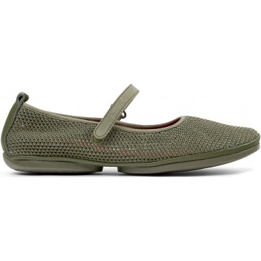 BALLERINES CAMPER DROIT FILLE K201402 VERDE_009