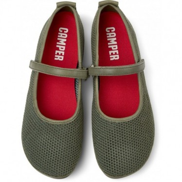 BALLERINES CAMPER DROIT FILLE K201402 VERDE_009