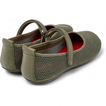BALLERINES CAMPER DROIT FILLE K201402 VERDE_009