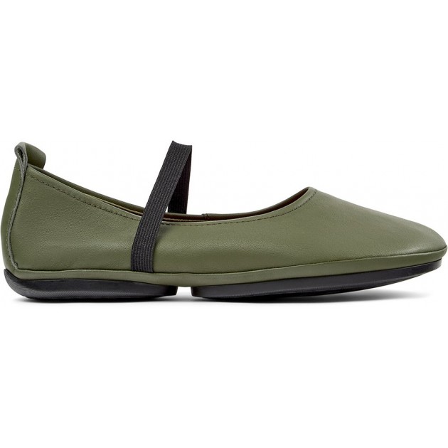 BALLERINES CAMPER K201643 DROITE NINA VERDE_011 BALLERINES CAMPER K201643 DROITE NINA VERDE_011