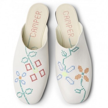 Sandales femme CAMPER Twins K201750 BLANCO_002
