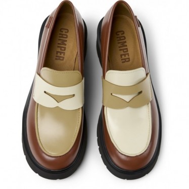 Mocassins femme CAMPER Twins K201425 MARRON_029
