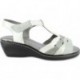 Sandales femme Doctor Cutillas 32124 Auto-adhésives BLANCO