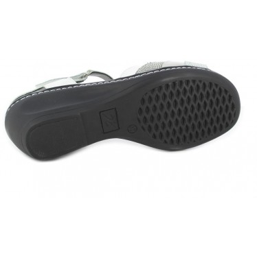 Sandales femme Doctor Cutillas 32124 Auto-adhésives BLANCO