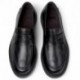 Mocassins nautiques en cuir CAMPER Dean K101045 NEGRO_001