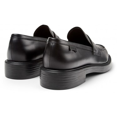 Mocassins nautiques en cuir CAMPER Dean K101045 NEGRO_001