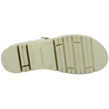 Sandales femme Doctor Cutillas 36150 Auto-adhésives BLANCO