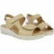 Sandales femme Doctor Cutillas 36150 Auto-adhésives PLATINO