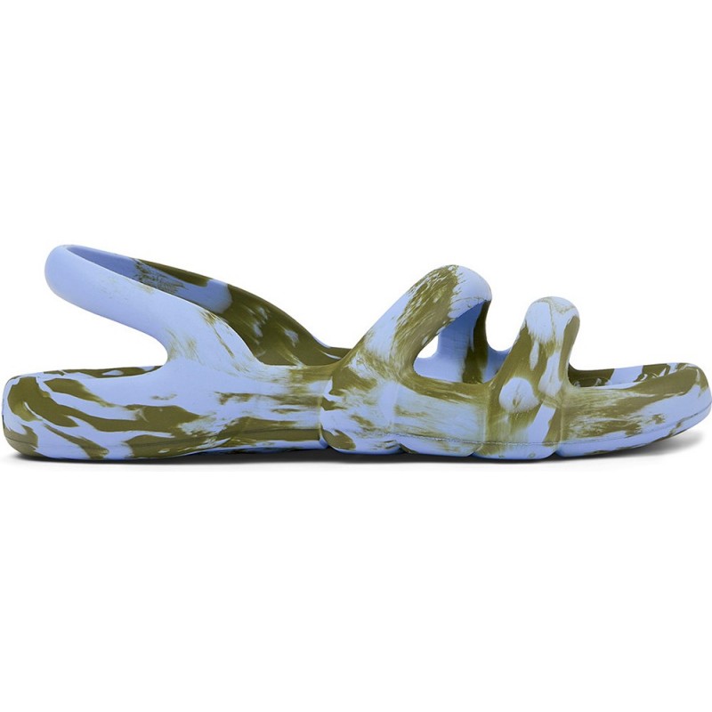 Sandales plates CAMPER Kobarah K100957 pour hommes AZUL_005