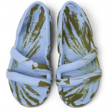 Sandales plates CAMPER Kobarah K100957 pour hommes AZUL_005