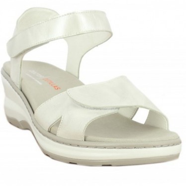 Sandale auto-adhésive pour femme Doctor Cutillas 47511 BLANCO