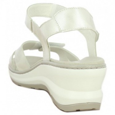 Sandale auto-adhésive pour femme Doctor Cutillas 47511 BLANCO