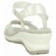 Sandale auto-adhésive pour femme Doctor Cutillas 47511 BLANCO
