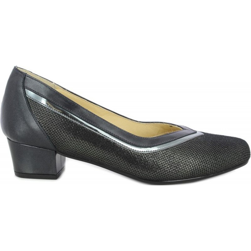 Doctor Cutillas 81196 Escarpins métalliques pour femmes NEGRO