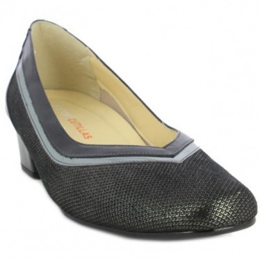 Doctor Cutillas 81196 Escarpins métalliques pour femmes NEGRO