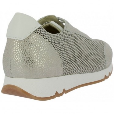Baskets métallisées femme Doctor Cutillas 82562 CHAMPAGNE