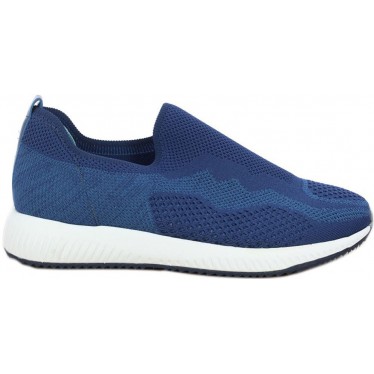 Chaussures de sport à semelle élastique pour femme Doctor Cutillas 87303 INDIGO