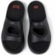 Tongs en cuir CAMPER Twins K100939 NEGRO_001