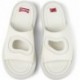 Tongs en cuir CAMPER Twins K100939 BLANCO_003