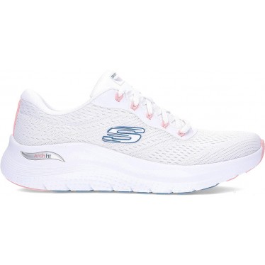 Baskets femme SKECHERS Archfit modèle 150051 WHITE_PINK