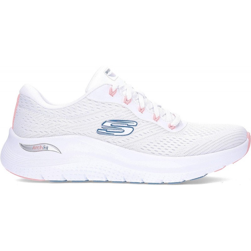 Baskets femme SKECHERS Archfit modèle 150051 WHITE_PINK