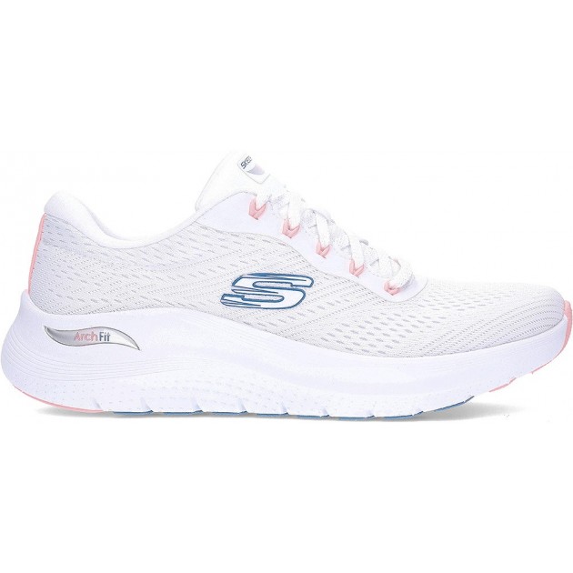 Baskets femme SKECHERS Archfit modèle 150051 WHITE_PINK Baskets femme SKECHERS Archfit modèle 150051 WHITE_PINK