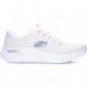 Baskets femme SKECHERS Archfit modèle 150051 WHITE_PINK