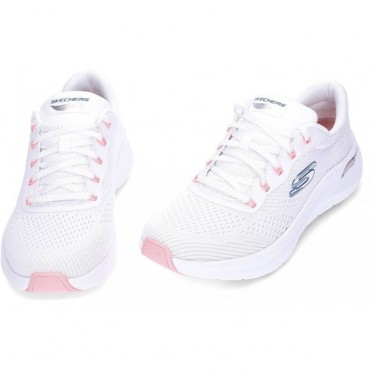 Baskets femme SKECHERS Archfit modèle 150051 WHITE_PINK