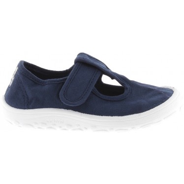Respectueux sandale VICTORIA BAREFOOT BOSCO 1370108 MARINO