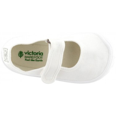 Respectueux Mary Janes VICTORIA BAREFOOT BOSCO 1370109 BLANCO