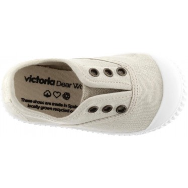 Baskets unisexes en toile Victoria 106627 English Elastic HIELO