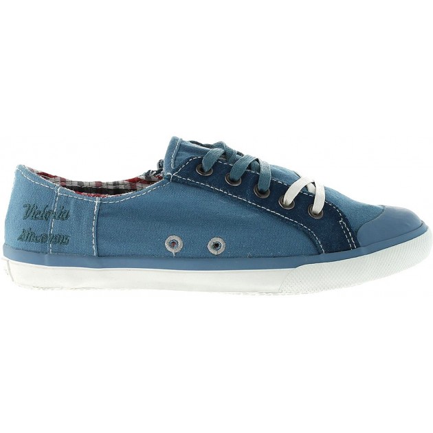 Chaussures de sport en toile Victoria 106310 pour filles AZUL Chaussures de sport en toile Victoria 106310 pour filles AZUL
