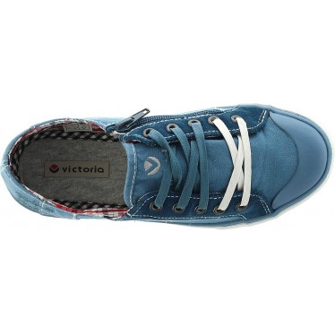 Chaussures de sport en toile Victoria 106310 pour filles AZUL